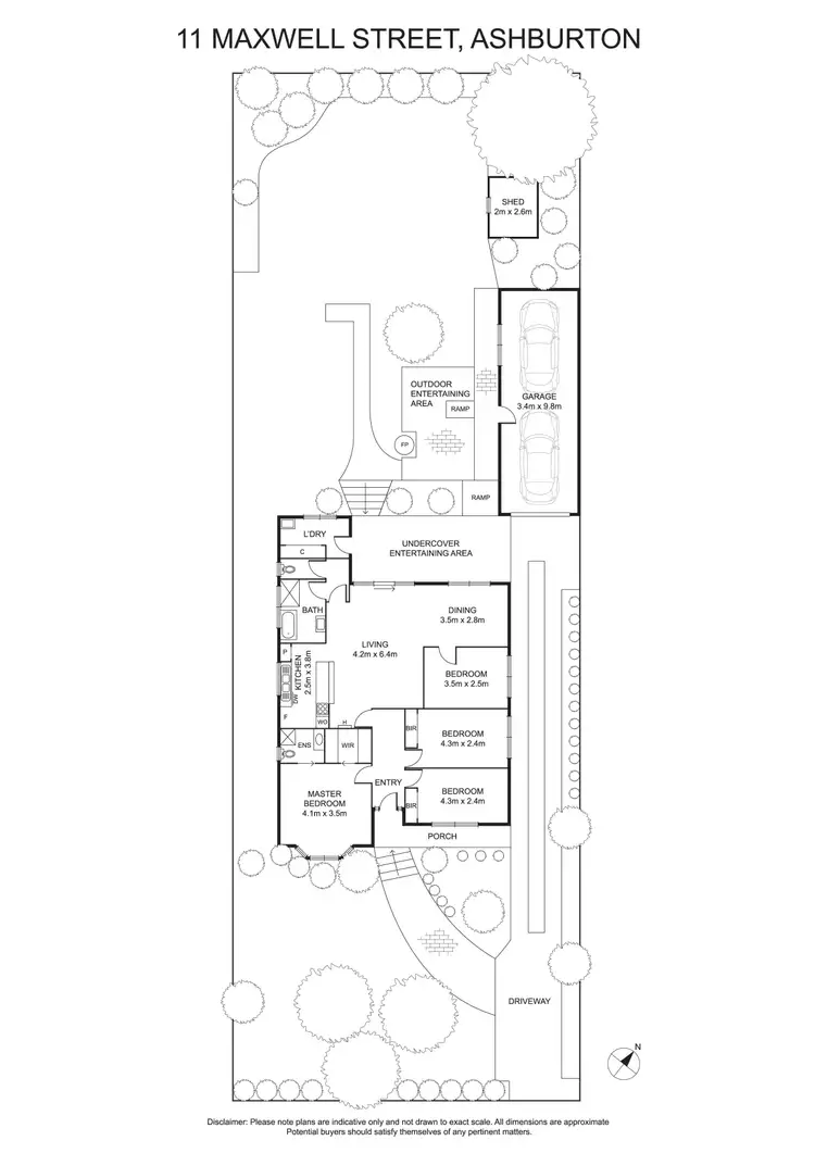 Floorplan of Homely house listing, 11 Maxwell Street, Ashburton VIC 3147