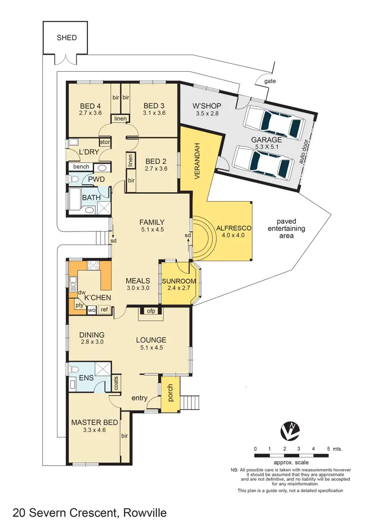 Floorplan of Homely house listing, 20 Severn Crescent, Rowville VIC 3178