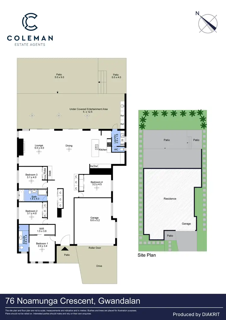 Floorplan of Homely house listing, 76 Noamunga Crescent, Gwandalan NSW 2259