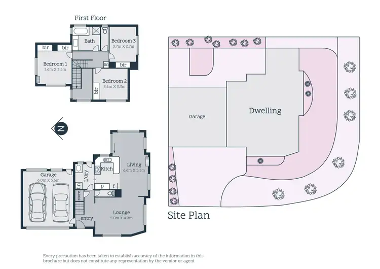 Floorplan of Homely house listing, 35 Gresswell Park Drive, Watsonia VIC 3087