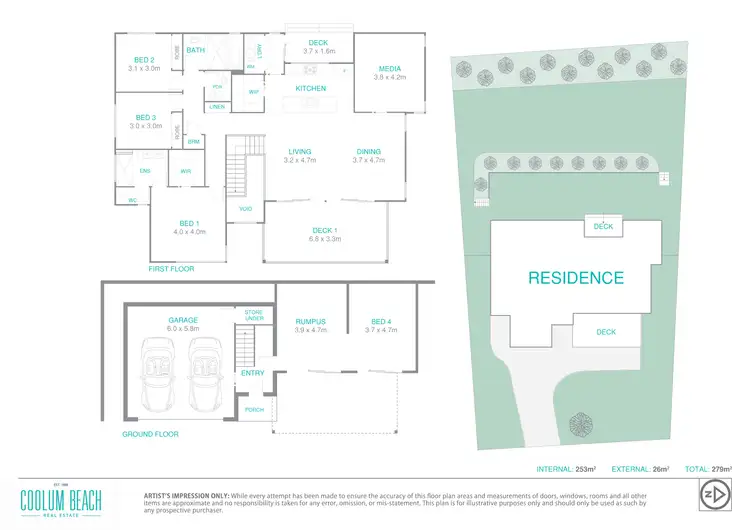 Floorplan of Homely house listing, 3 Shanagolden Court, Yaroomba QLD 4573
