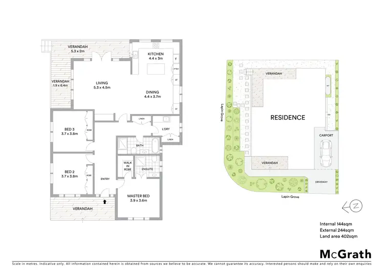 Floorplan of Homely house listing, 21-23 Lapin Grove, Wandana Heights VIC 3216