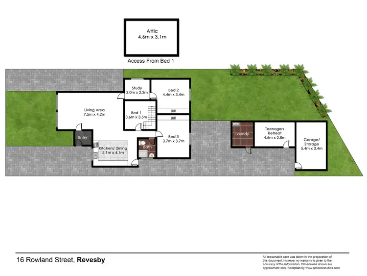Floorplan of Homely house listing, 16 Rowland Street, Revesby NSW 2212