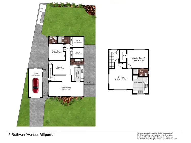 Floorplan of Homely house listing, 6 Ruthven Avenue, Milperra NSW 2214