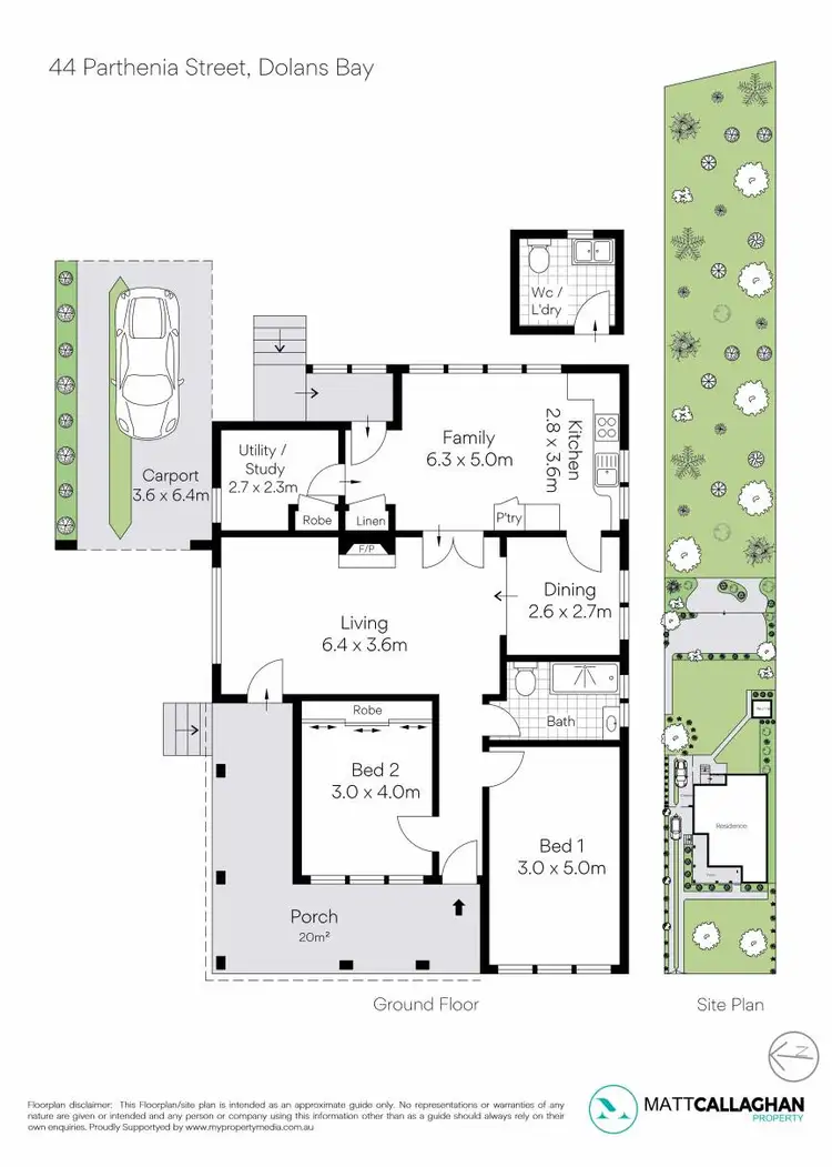 Floorplan of Homely house listing, 44 Parthenia Street, Dolans Bay NSW 2229