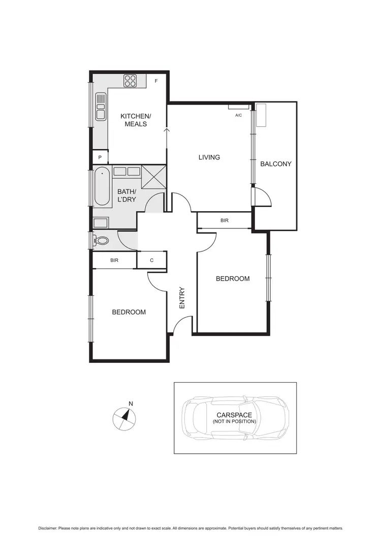 Floorplan of Homely apartment listing, 2/22 Scott Street, Elwood VIC 3184