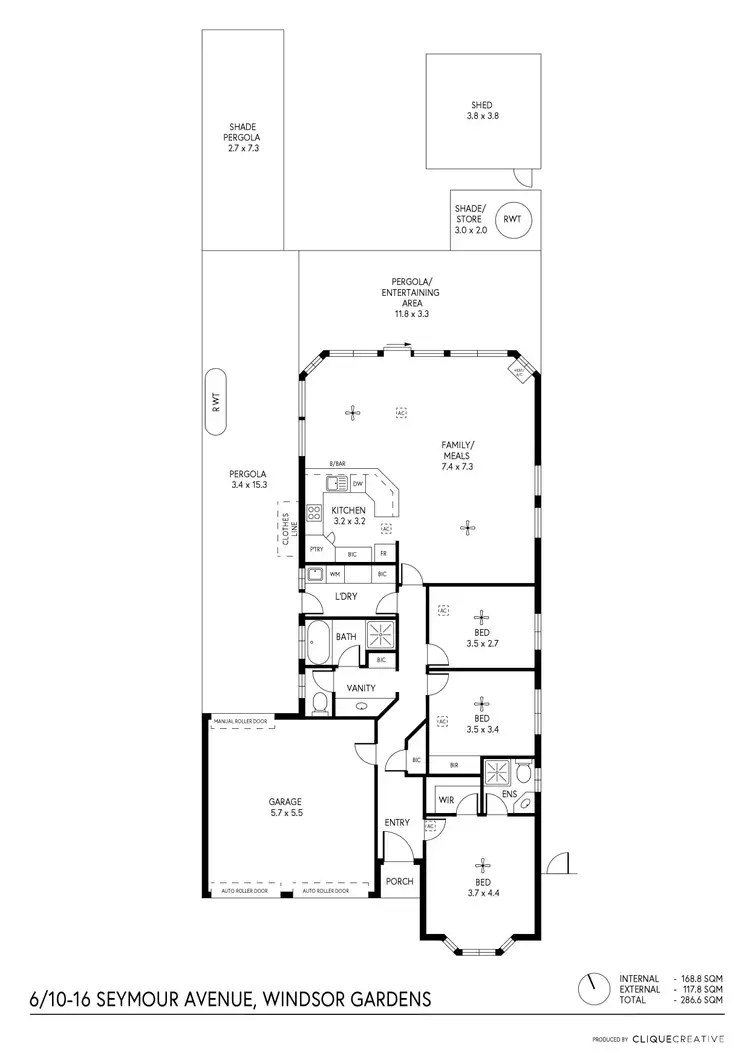 Floorplan of Homely house listing, 6/10-16 Seymour Avenue, Windsor Gardens SA 5087