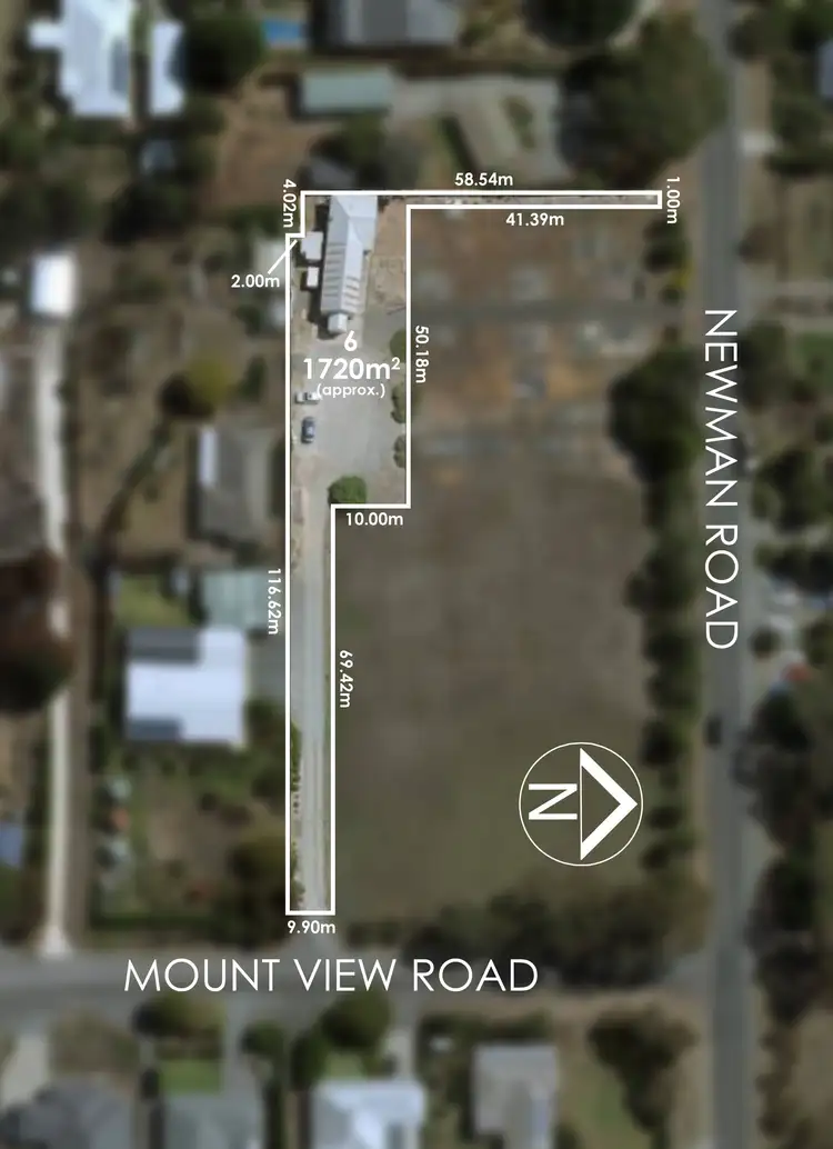 Floorplan of Homely land listing, 6 Mount View Road, Charleston SA 5244