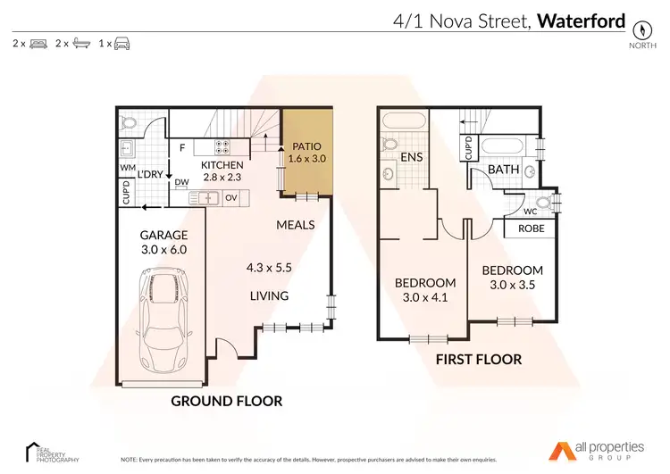 Floorplan of Homely house listing, 4/1 Nova Street, Waterford QLD 4133
