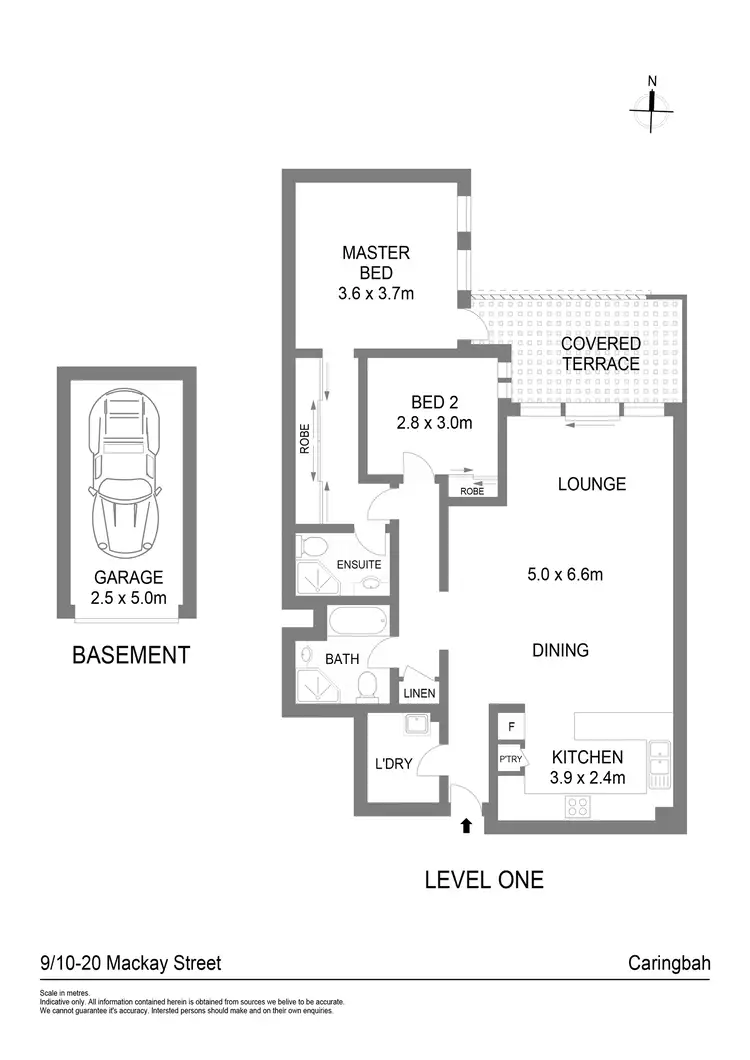 Floorplan of Homely apartment listing, 9/10-20 Mackay Street, Caringbah NSW 2229