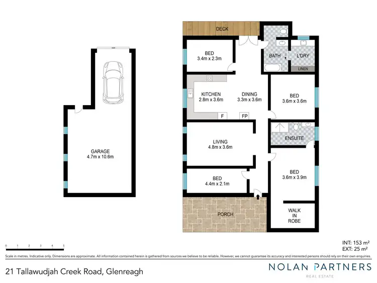 Floorplan of Homely house listing, 21 Tallawudjah Creek Road, Glenreagh NSW 2450