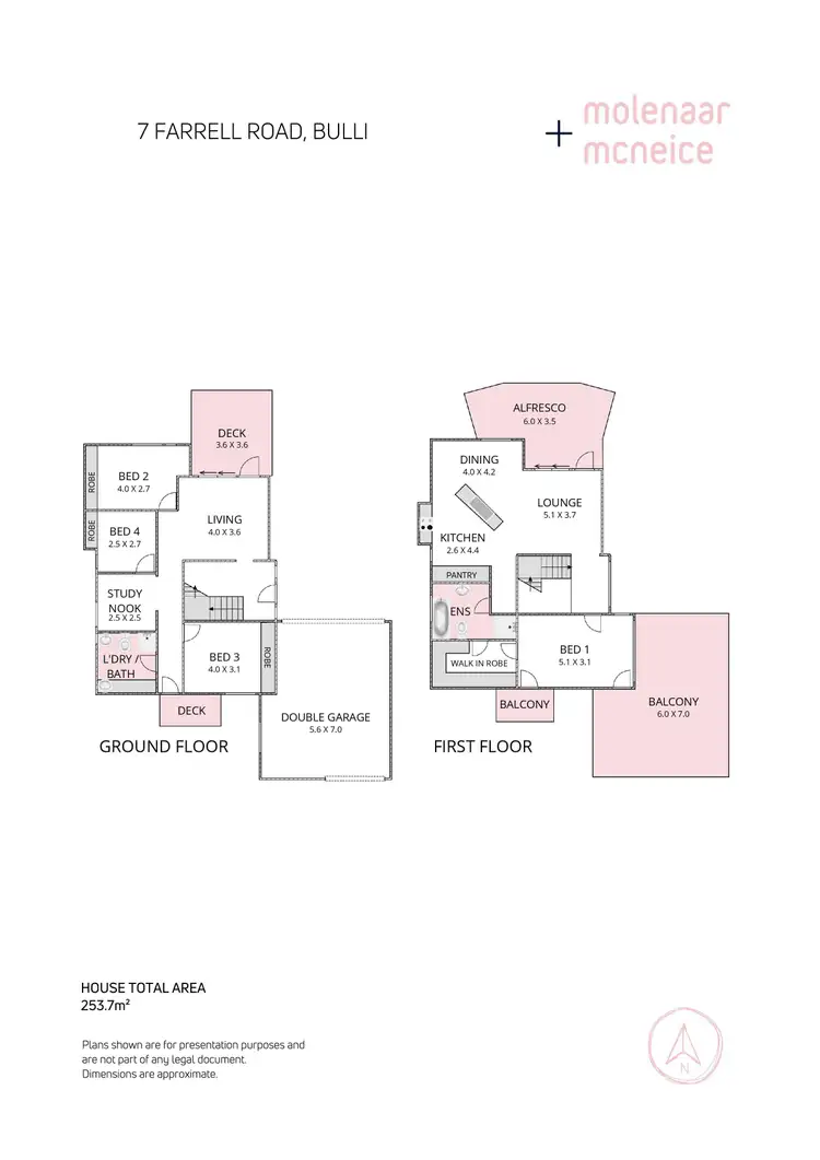 Floorplan of Homely house listing, 7 Farrell Road, Bulli NSW 2516