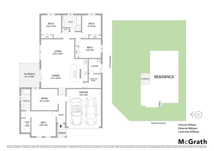 Floorplan of Homely land listing, LOT 133, 9 Hosking Street, Mudgee NSW 2850