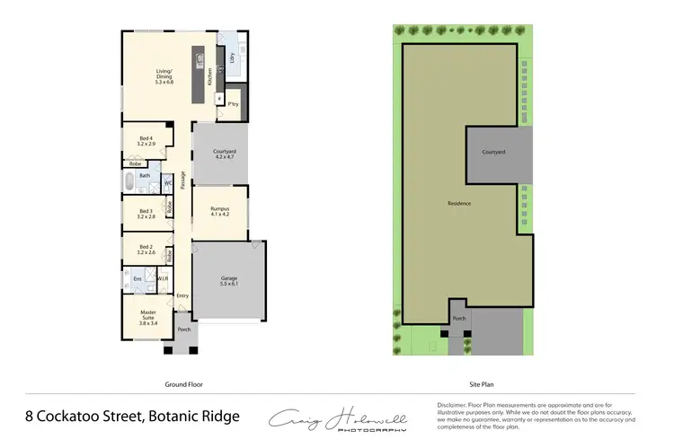 Floorplan of Homely house listing, 8 Cockatoo Street, Botanic Ridge VIC 3977