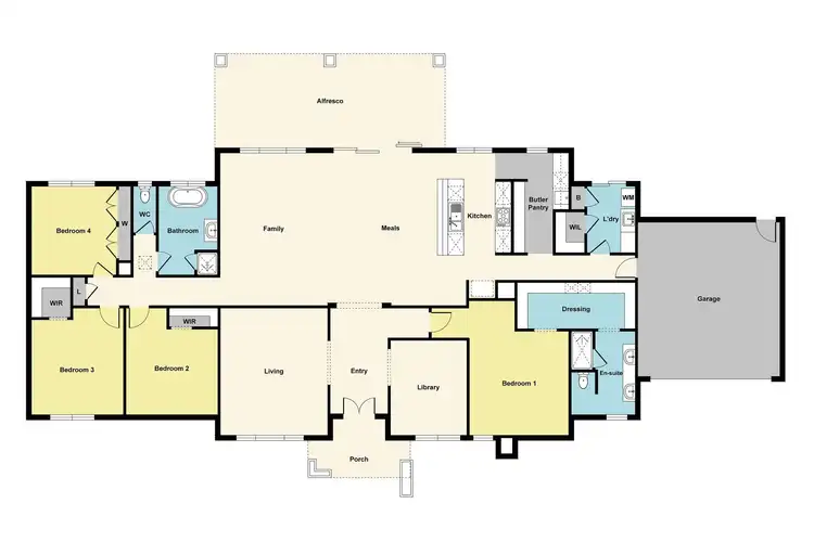 Floorplan of Homely house listing, 46 Saw Pit Flat Road, Ararat VIC 3377