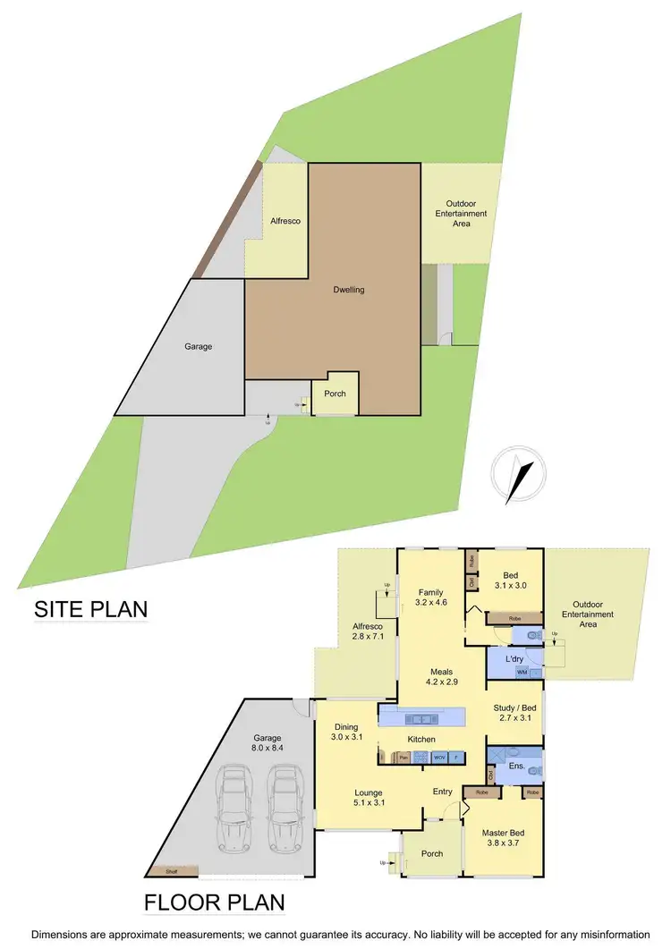 Floorplan of Homely house listing, 3 Peacock Close, Mill Park VIC 3082