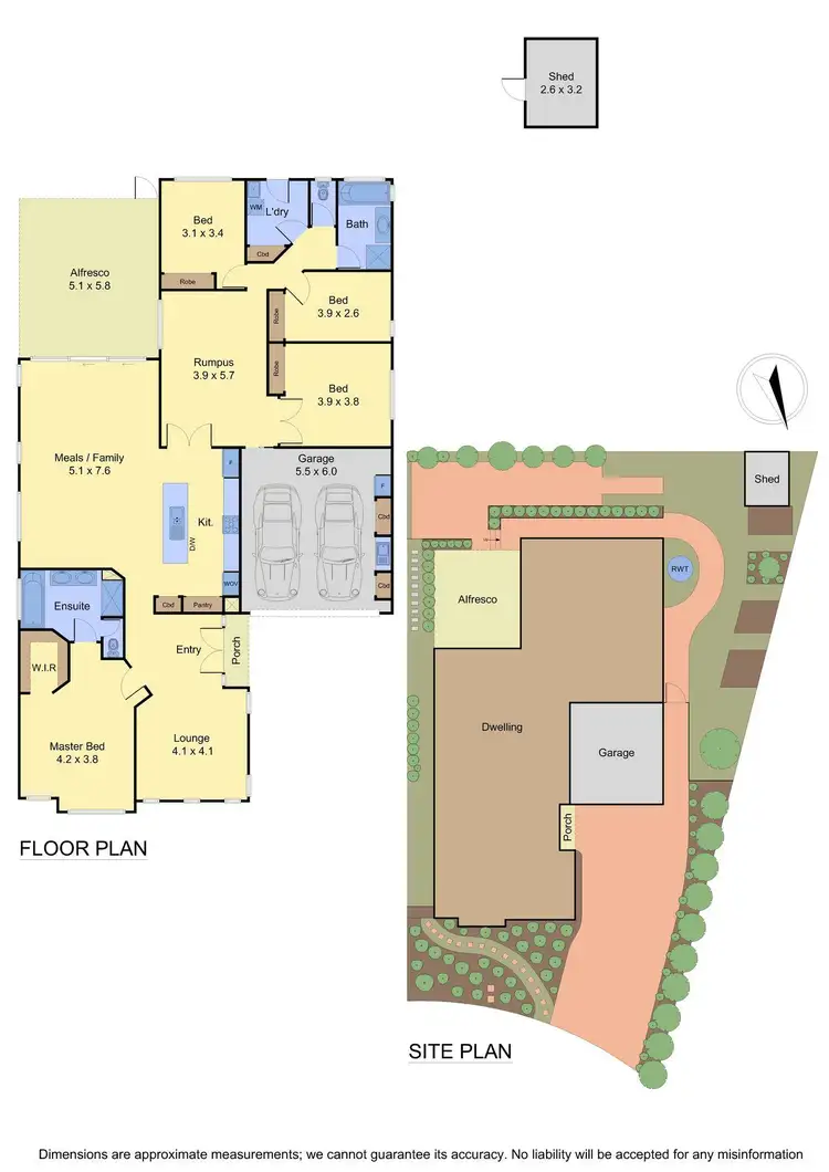 Floorplan of Homely house listing, 14 Princetown Drive, South Morang VIC 3752