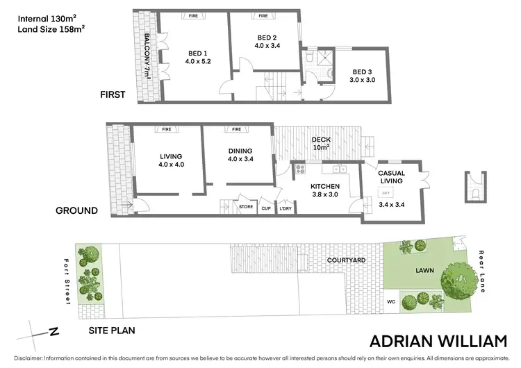 Floorplan of Homely house listing, 6 Fort Street, Petersham NSW 2049
