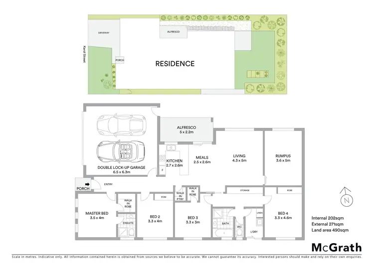 Floorplan of Homely house listing, 21 Karol Street, Alfredton VIC 3350