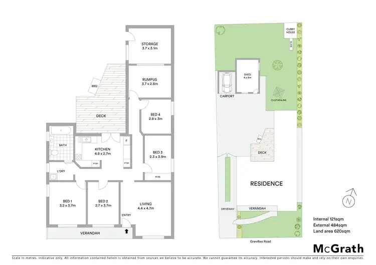 Floorplan of Homely house listing, 1244 Grevillea Road, Wendouree VIC 3355