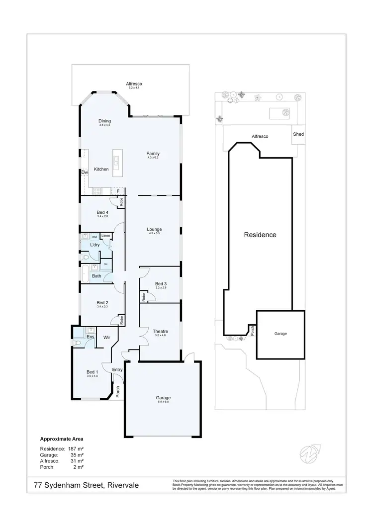 Floorplan of Homely house listing, 77 Sydenham Street, Rivervale WA 6103