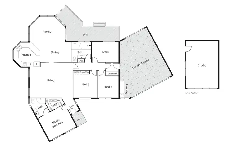 Floorplan of Homely house listing, 12 Willcock Place, Curtin ACT 2605