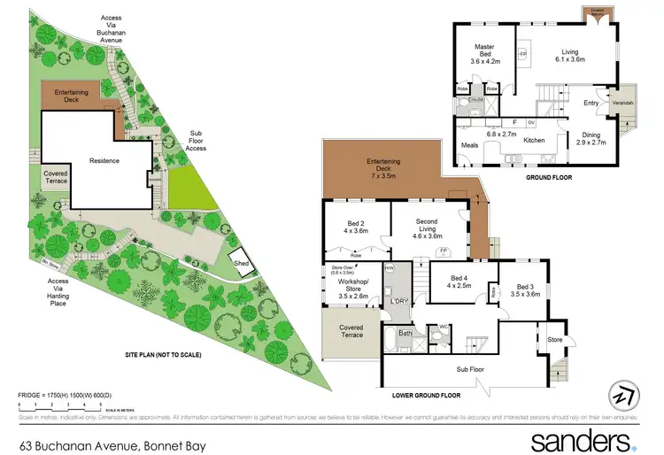 Floorplan of Homely house listing, 63 Buchanan Avenue, Bonnet Bay NSW 2226