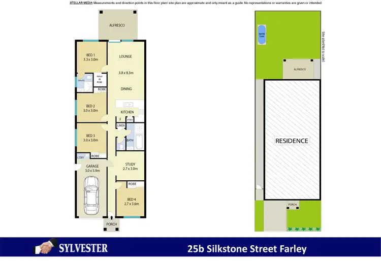 Floorplan of Homely house listing, 25B Silkstone Street, Farley NSW 2320