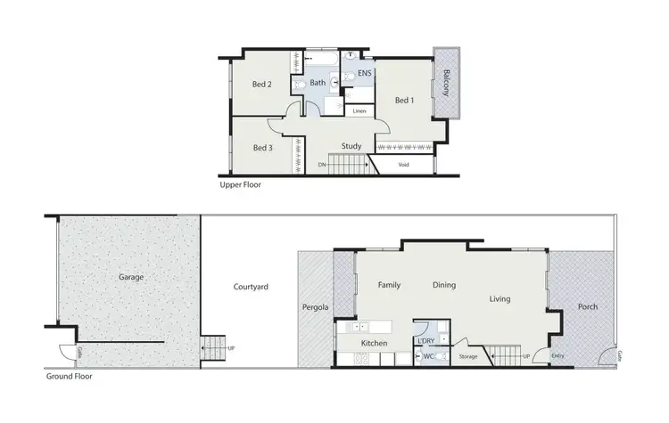 Floorplan of Homely townhouse listing, 16 Ultimo Street, Crace ACT 2911