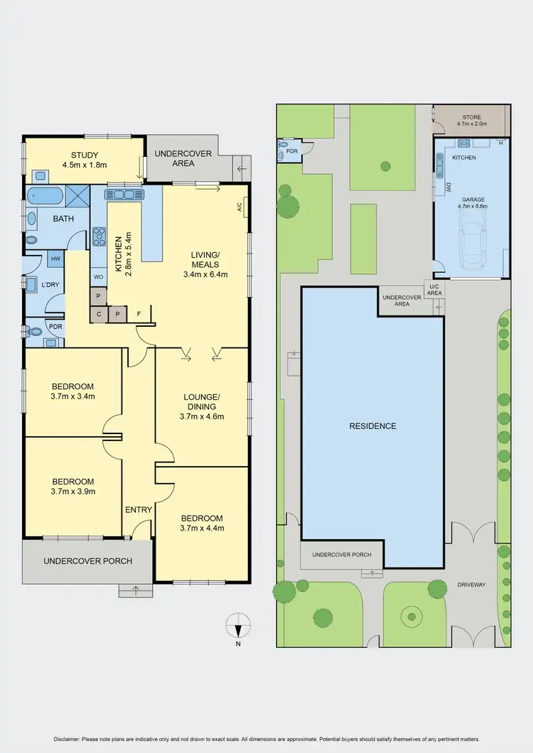Floorplan of Homely house listing, 132 The Avenue, Coburg VIC 3058