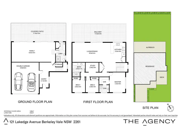 Floorplan of Homely house listing, 121 Lakedge Avenue, Berkeley Vale NSW 2261