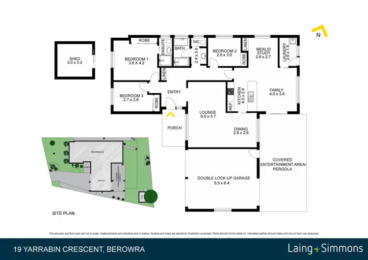 Floorplan of Homely house listing, 19 Yarrabin Crescent, Berowra NSW 2081