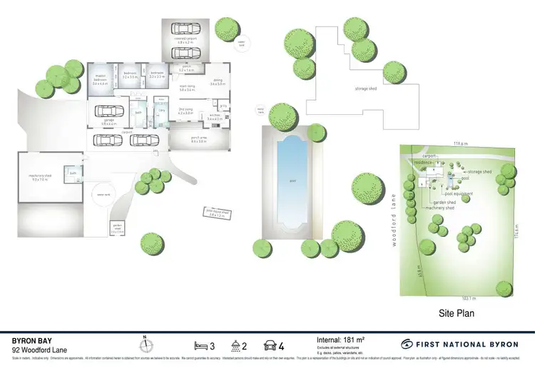 Floorplan of Homely house listing, 92 Woodford Lane, Ewingsdale NSW 2481