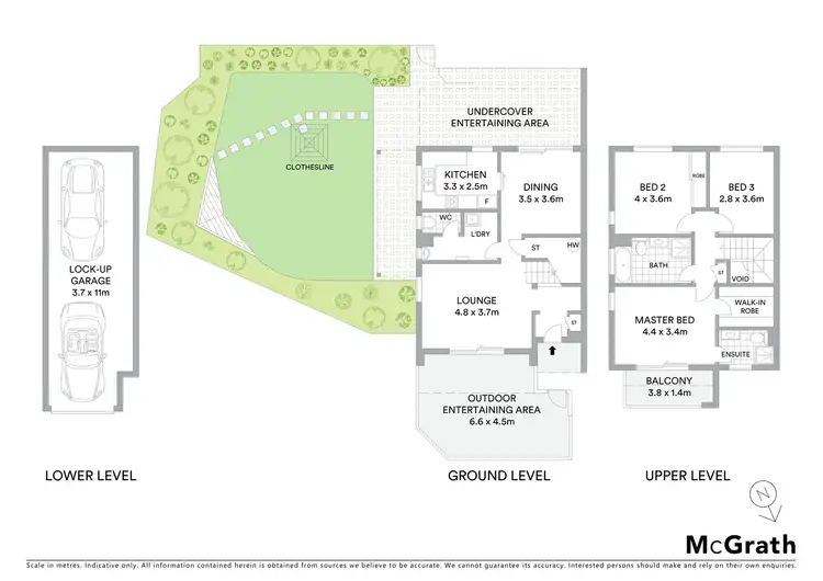 Floorplan of Homely townhouse listing, 5/12 Tuckwell Place, Macquarie Park NSW 2113