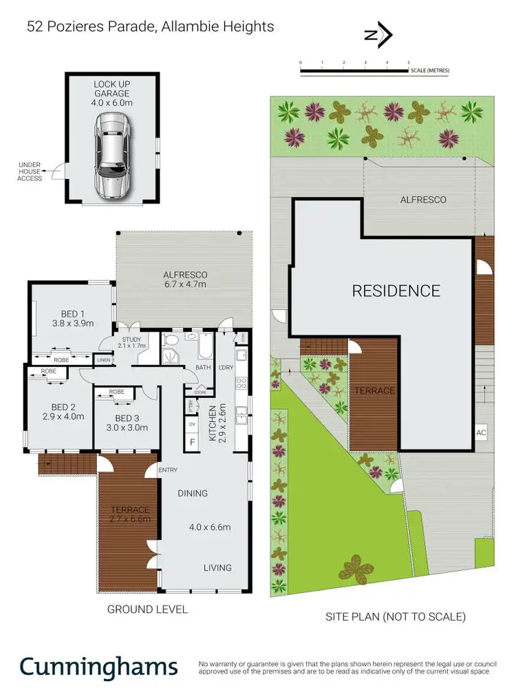 Floorplan of Homely house listing, 52 Pozieres Parade, Allambie Heights NSW 2100