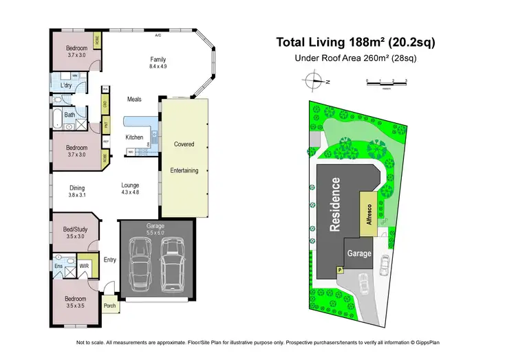 Floorplan of Homely house listing, 17 Janine Court, Drouin VIC 3818