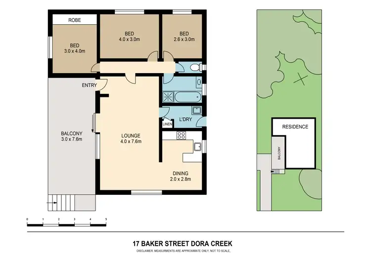 Floorplan of Homely house listing, 17 Baker Street, Dora Creek NSW 2264