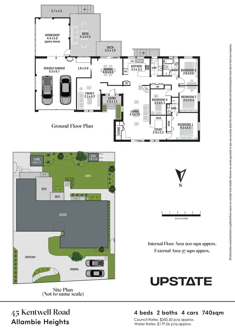 Floorplan of Homely house listing, 45 Kentwell Road, Allambie Heights NSW 2100