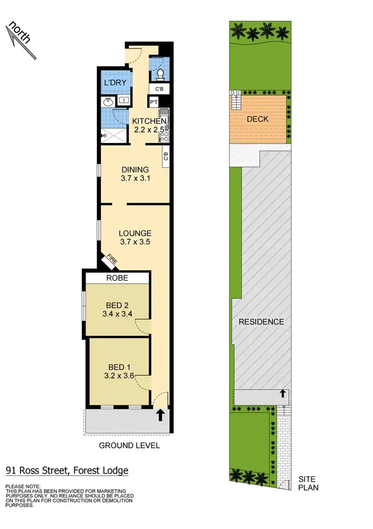 Floorplan of Homely house listing, 91 Ross Street, Forest Lodge NSW 2037