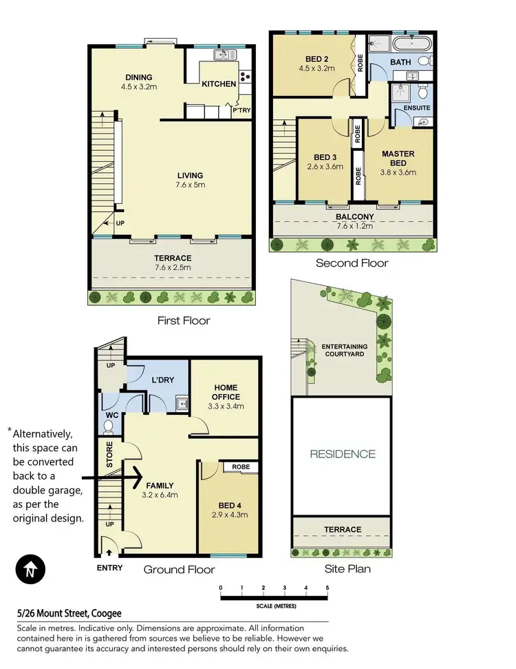 Floorplan of Homely house listing, 5/26-28 Mount Street, Coogee NSW 2034