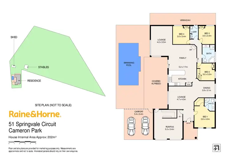 Floorplan of Homely rural property listing, 51 Springvale Circuit, Cameron Park NSW 2285