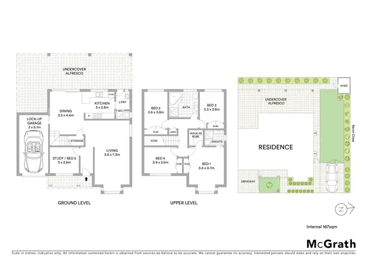 Floorplan of Homely house listing, 15B Baron Close, Kings Langley NSW 2147