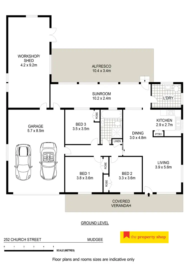 Floorplan of Homely house listing, 252 Church Street, Mudgee NSW 2850