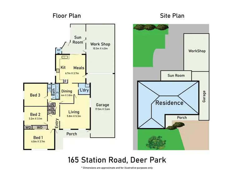 Floorplan of Homely house listing, 165 Station Road, Deer Park VIC 3023