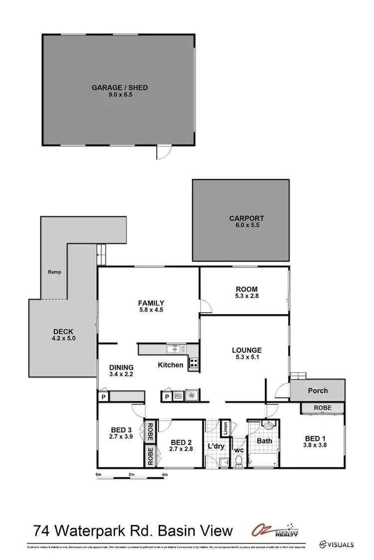 Floorplan of Homely house listing, 74 Waterpark Road, Basin View NSW 2540
