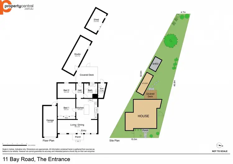 Floorplan of Homely house listing, 11 Bay Road, The Entrance NSW 2261