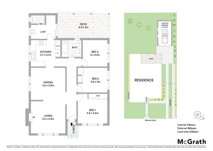 Floorplan of Homely house listing, 116 Ballarat Road, Hamlyn Heights VIC 3215