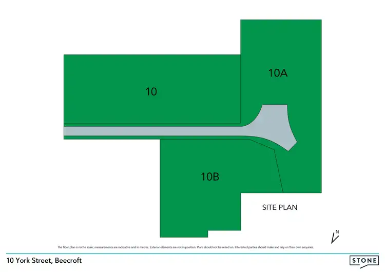 Floorplan of Homely land listing, 10 York Street, Beecroft NSW 2119