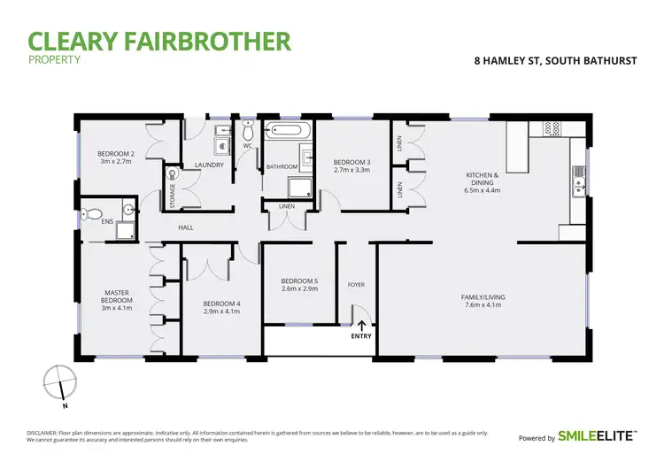 Floorplan of Homely house listing, 8 Hamley Street, South Bathurst NSW 2795