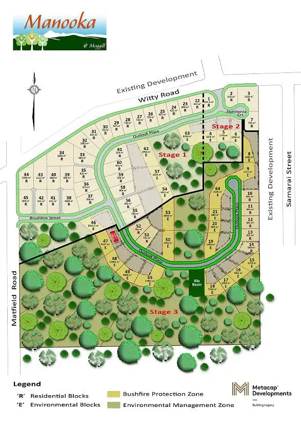 Floorplan of Homely land listing, LOT 41, 20 Bushbox Street, Moggill QLD 4070
